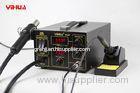 2 In 1 Electronic PCB Rework Station With Hot Air Gun / Soldering Iron
