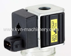 Automotive solenoid valve solenoid coil