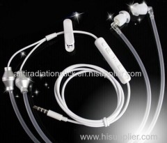 Double Earbuds Anti Radiation Earphone New Generation iDoctor Stereo Earphone Radiation Proof