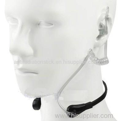 Tactical Earphone for Mobile Phone Air Duct Throat Vibration Controlled Noise Reduce Headset