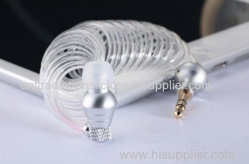 Spiral Air Pipe Anti Radiation Earphone In Ear for Pregnant