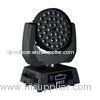 10W DMX 512 LED Wash Moving Head 23 Channels RGBW Beam Light For Live Performance