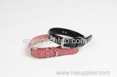 L:2.5*50cm Large Size Dog Leather Collar