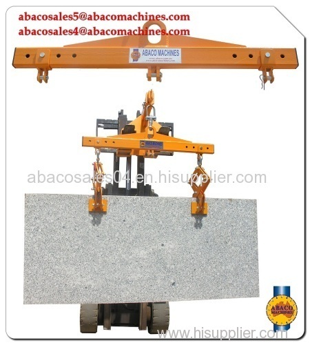 Spreader Bar M4 for stone industry - stone lifter, stone lifting tool, slab lifting equipment