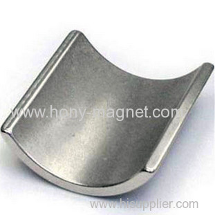 Popular used N38 segment and Arc neodymium magnet