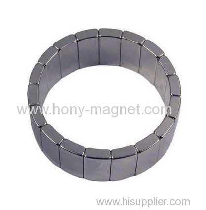 strong power and various shape n52 arc neodymium magnets