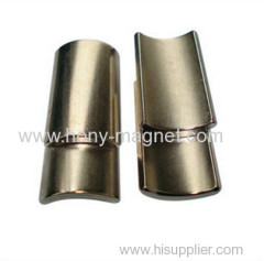 Sintered Neodymium segment Tile-shape strong Arc Magnet