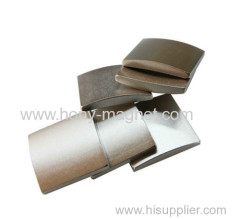 Strong and various shape n52 arc neodymium magnets
