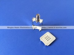 shielding cover with f connector