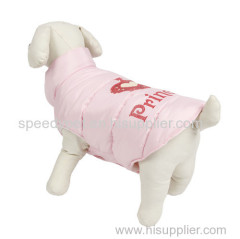 25cm Size Pink/Grey assorted Pet Jacket for Small Dog