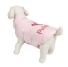 25см Размер розовый / серый ассорти Pet куртка для маленьких собак