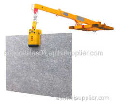 Swing Arm Forklift Boom for stone industry - stone lifter, stone lifting tool, stone lifting equipment