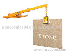 Swing Arm Forklift Boom for stone industry - stone lifter, stone lifting tool, stone lifting equipment