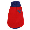 Pet clothes Red dog sweater