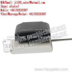 XF iPhone mobile power bank camera for poker analyzer and barcodes marked cards