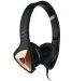 Monster DNA Portable Over-the-Ear Black and Rose Gold Headphones with Apple ControlTalk