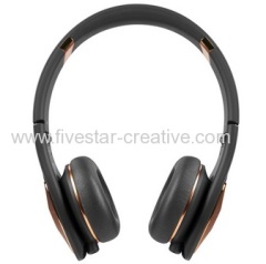 Monster DNA On-Ear Sound Isolating Headphones Black with Rose Gold from China