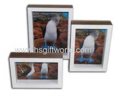 Wooden photo frame veneer side No.XT6148