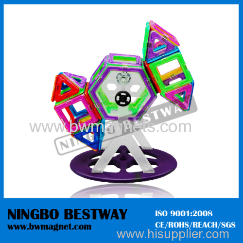 3-D Colored Magformer Magnetic Construction Toy