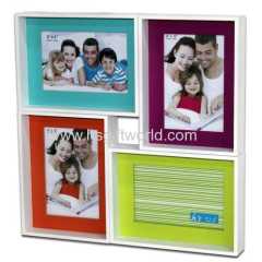 4 opening wooden photo frame No.XT6119C