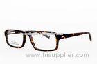 Full Frame Acetate Optical Reading Glasses Frames , Rectangular Custom OEM