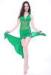 Soft Milk Silk Belly Dancing Clothing With Jewelry , Belly Dance Practice Costumes
