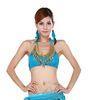 Milk Silk Tribal Belly Dance Bras Tops With Beaded Sequin For Dancing Party