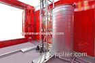 Red Double Cage Construction Material Electrical Hoist 380V 50Hz , Industrial Hoists