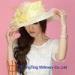 Unique Lady Fashion Organza Hats 57CM For Party / Church