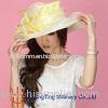 Unique Lady Fashion Organza Hats 57CM For Party / Church