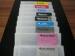 Empty Epson Pigment Ink Cartridges 700ml With Dye Ink , Transparent