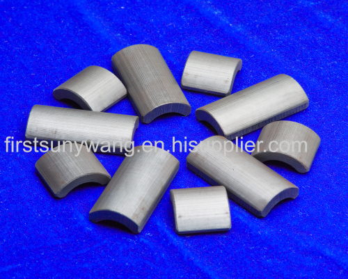 arc segment magnets permanent ferrite magnet