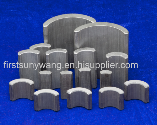 segment and arc ferrite magnet