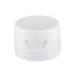 White D35mm Beverage / Cosmetics Plastic Flip Top Cap For Hand Cream