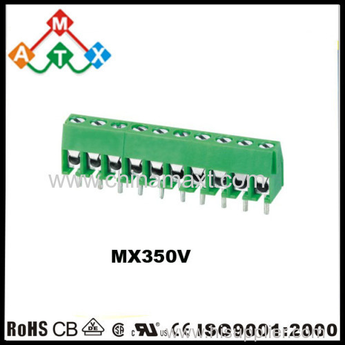 screw terminal block PCB Euro type connectors