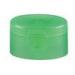 D40mm Oval Shaped Screw Shampoo Flip Top Caps Green For Bottles