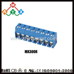 90 degree PCB Screw Terminal Blocks connectors Euro style replace Phoenix 5.0mm