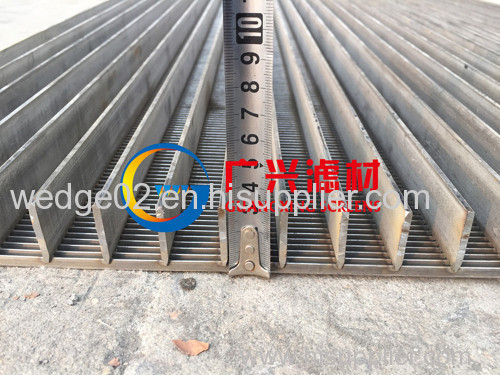 flat panel wedge wire screen China factory