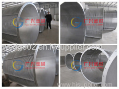 stainless steel 304 wedge wire rotary drum screen for water filtration