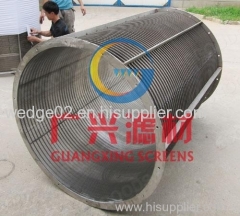 stainless steel 304 wedge wire rotary drum screen for water filtration