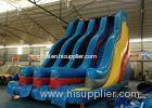 Large Commercial PVC Tarpaulin Adults Inflatable Hippo Slide Approved CE