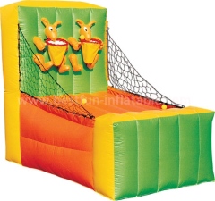 Outdoor inflatable shooting sports game