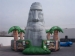 Large inflatable climbing mountain for amusement park