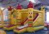 Durable PVC Inflatable Combo , Party Castle Bounce House With Slide