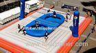 Durable 0.55mm PVC Inflatable Bossaball Court For Adult Inflatable Games