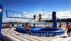 durable Inflatable Bossaball Court For Inflatable Sports Games 12 Person