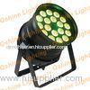 10W AC110 ~ 240V Led Par Lights RGBW 1500 LX aluminum for Stage Show