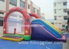 Combo Commercial Inflatable Slide , Inflatable Bouncer Slide For Playing