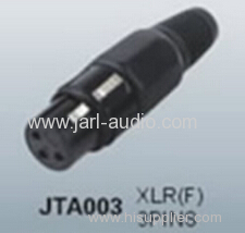 3 Pin audio female XLR Connector for 2015