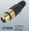 audio connector XLR / male and female